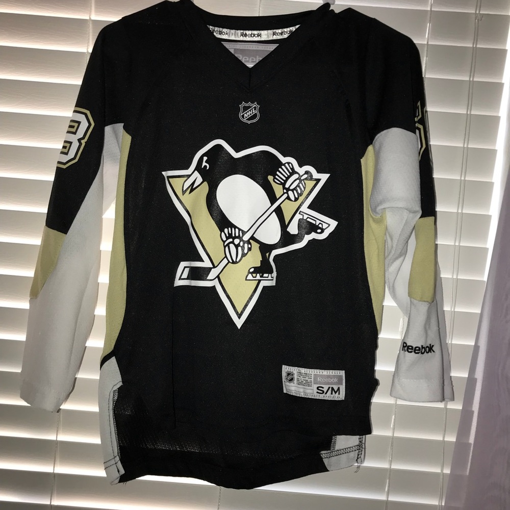 Reebok Pittsburgh Penguins Letang Hockey Jersey